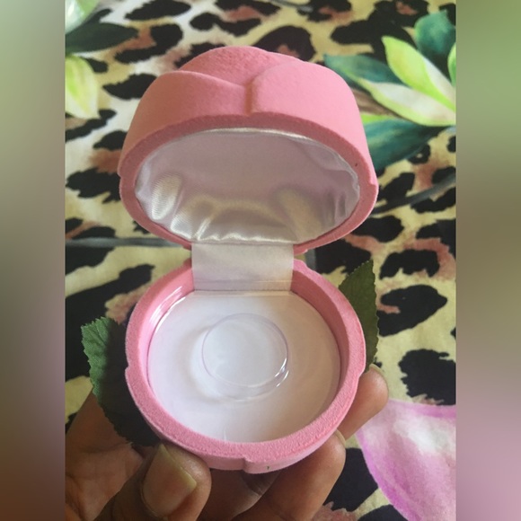 🚨 5/$20 Adorable Rose Shaped False Eyelash Storage Compact - Picture 3 of 5